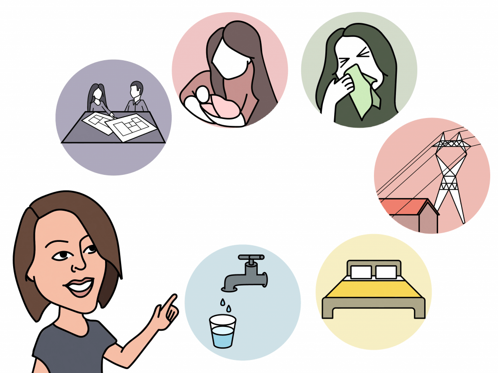 A building biologist can help you evaluate and control health hazards in the home environment