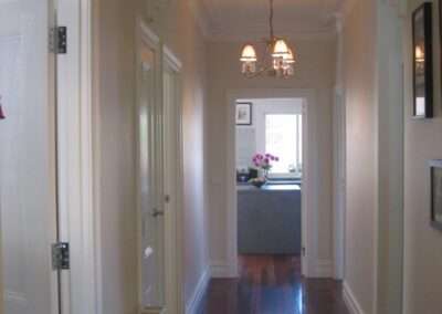 Floorboards finished with Livos