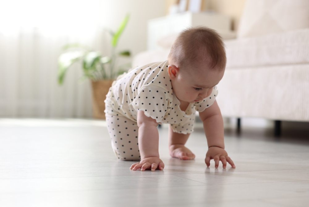 Healthy Home Crawling baby How to Create a Healthy Home for Your Family